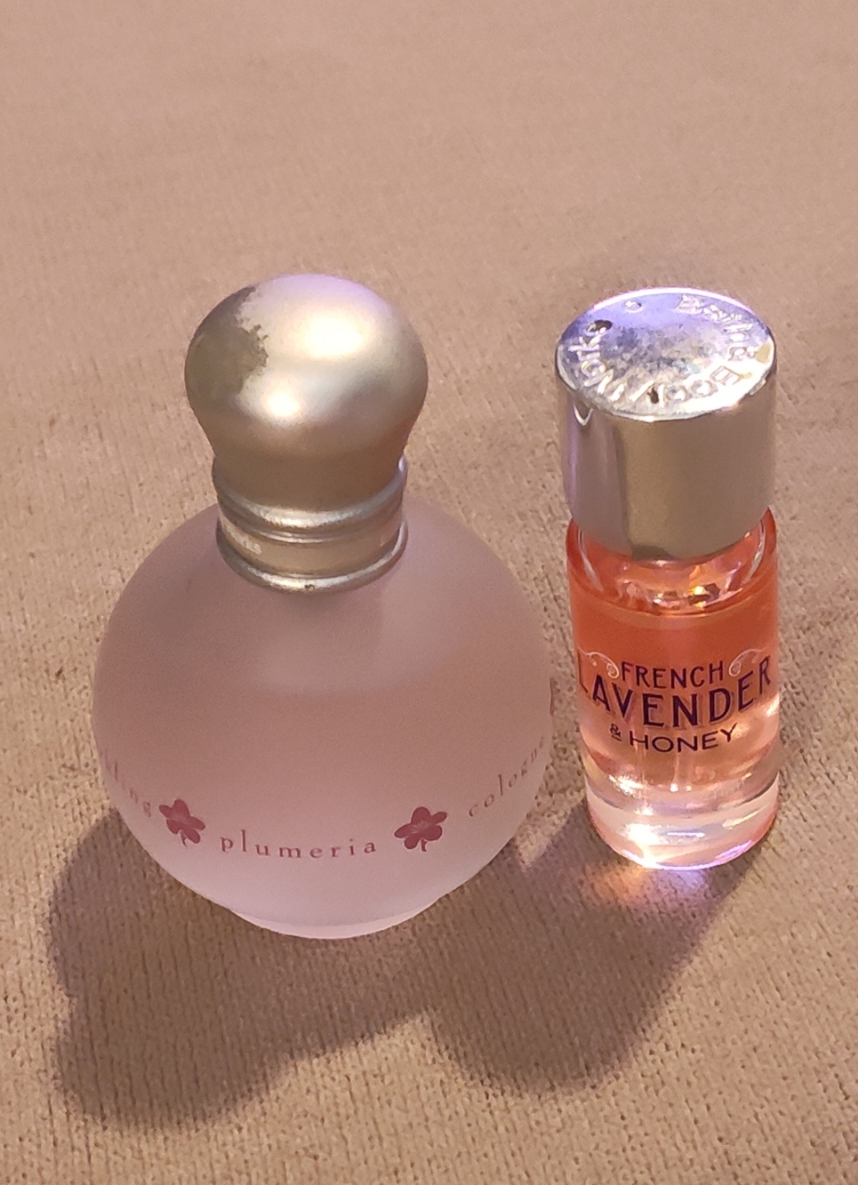 Plumeria & French Lavender & Honey Fragrance Bottle -